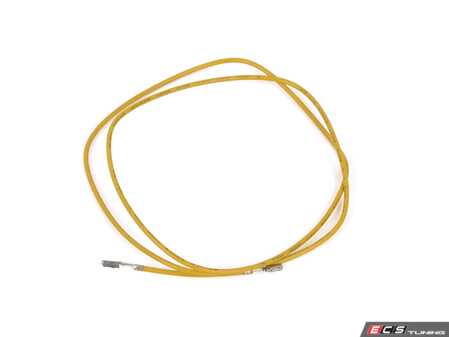 ES#4940224 - 058791LA01 - Repair Wire - Priced Each - 620mm trigger wire with two standard connectors - replaces OE# 000979009E/EA. Commonly used to connect the headlight switch to the CECM for conversions and retrofits. - ECS - Audi Volkswagen