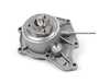 ES#4920169 - 06E121018H - Water Pump - New water pump with coolant housing, does not include pulley - Graf - Audi