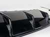 ES#4876207 - 053356LA01 - 8Y S3 Rear Diffuser - Gloss Black - Enhance exterior appearance with our aggressively-styled, in-house engineered gloss black rear diffuser! - ECS - Audi