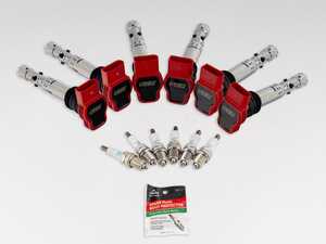 ES#5338598 - 056059LA096ISKT2 - C5 2.7T Performance Ignition Service Kit - Featuring ECS Performance Ignition Coils & OEM NGK platinum-core spark plugs for increased spark energy! - ECS - Audi