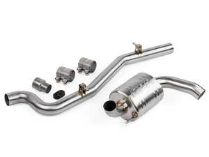 ES#5340889 - CBK0048 - APR Catback Exhaust System - Tiguan (MK2) (AWD) - Features TIG welded brushed T304 stainless steel construction - APR - Volkswagen