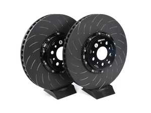 ES#4608505 - SG2F022 - Front Racing 2-Piece Rotors - Slotted (380x36) - A direct fitment performance rotor that is lighter than the oem brake disc and boasts a 2 piece deisgn! - EBC - BMW