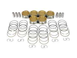 ES#4691141 - 367877 - JE Pistons BMW N54B30 Ultra Series Set Of 6 Pistons - 84.00mm Bore, 9.50:1 CR - Engine Compatibility - BMW N54B30 3.0L Inline-6 turbocharged - JE Piston - BMW