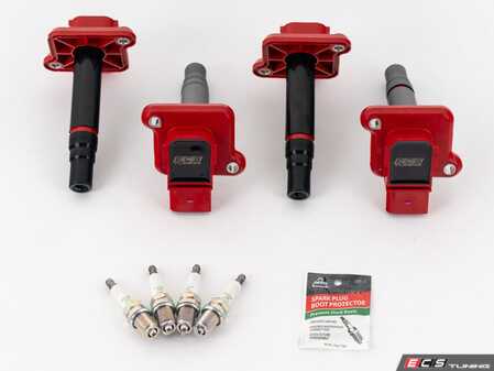 ES#5338628 - 056059LA084ISKT - 1.8T Performance Ignition Service Kit - Featuring ECS Performance Ignition Coils & OEM NGK platinum-core spark plugs for increased spark energy! - ECS - Audi Volkswagen