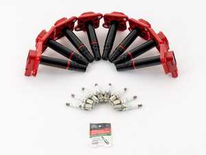 ES#5338631 - 056059LA088ISKT - 4.2 Performance Ignition Service Kit - Featuring ECS Performance Ignition Coils & OEM NGK platinum-core spark plugs for increased spark energy! - ECS - Audi