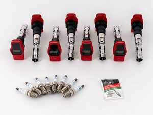 ES#5338616 - 056059LA078ISKT - 4.2 Performance Ignition Service Kit - Featuring ECS Performance Ignition Coils & OEM Bosch spark plugs for increased spark energy! - ECS - Audi