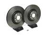 ES#4491554 - 1k0615301ab1KT - Front Cross Drilled UV Brake Rotors - Pair (345x30) - Upgrade to a cross-drilled rotor for improved braking - Brembo - Audi Volkswagen