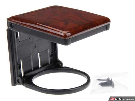 ES#2708472 - DHBURL - Cup Holder Assembly - Priced Each - Complete Assembly With Burlwood Trim - URO - Mercedes Benz