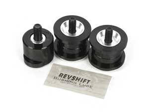 ES#4908585 - PDB-E46M-80A - E46 M3 Polyurethane Differential Bushings - Black (80A) - Prevent excess diff movement with these poly bushings! - Revshift - BMW