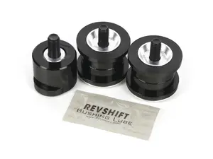 E46 M3 Polyurethane Differential Bushings - Black (80A)