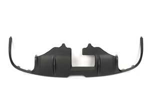 ES#4688032 - 95B807834AN1E0 - Porsche Macan Rear Bumper Valance For Tow Package Vehicles  - Textured Finish Black - Genuine Porsche - Porsche