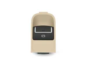 ES#3485681 - 5N0927225CXSK - Parking Brake Switch - Corn Silk Beige - Activates motors on rear calipers to engage the parking brake function - Genuine Volkswagen Audi - Volkswagen