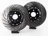 ES#1896 - B5S4S4BBKRXS - ECS "Stage 4" Front Big Brake Kit - B5/B6/B7/C5 - Enhance braking performance with this plug-and-play upgrade! Featuring massive 6-piston calipers, lightweight 2-piece brake rotors, and all components needed for installation. - ECS - Audi