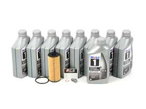 ES#4817954 - 2781800009KT23 - M157 Genuine AMG Oil Service Kit (0w-40) - Includes Genuine filter and Genuine AMG MB 229.5 Spec oil - Genuine Mercedes Benz - Mercedes Benz