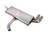 ES#2755180 - 5GM253609B - Rear Muffler Assembly - Complete assembly with tips - Genuine Volkswagen Audi - Volkswagen