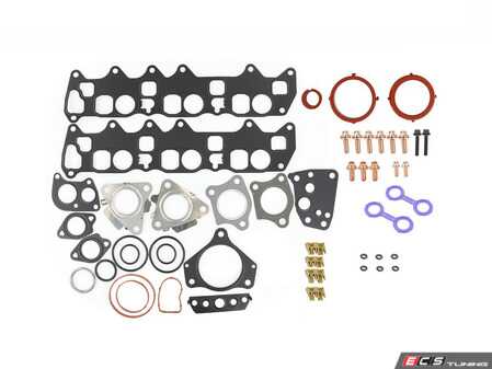 ES#5341461 - ECK0025 - Oil Cooler Mounting Kit - Rein Engine Oil Cooler Service Kit, includes seals, gaskets and stretch bolts - Rein - Mercedes Benz