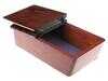 ES#2534116 - CB107B - Center Console Box - Burl Wood - URO - Mercedes Benz
