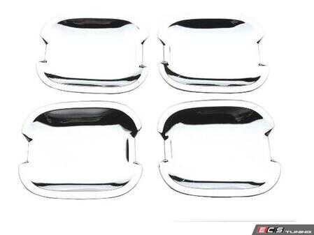 ES#2534147 - CDH202 - Chrome Door Handle Cup Kit - Four (4) Piece Set - URO - Mercedes Benz