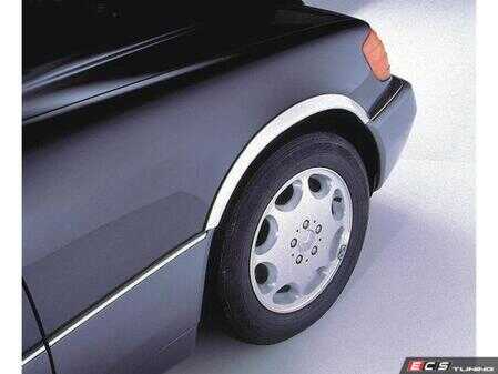 ES#2533886 - MB065 - Fender Trim Set - Chrome - Set Of Four (4) - URO - Mercedes Benz