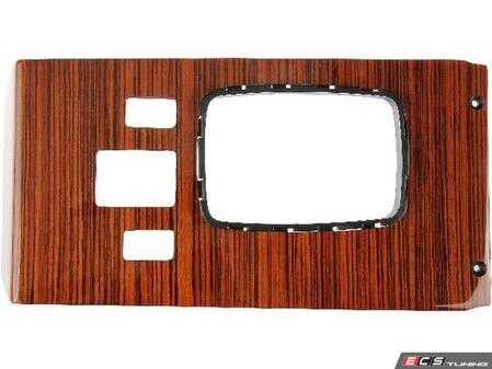 ES#2533598 - WK107ZC3 - Shift Console Cover - Zebrano Wood - URO - Mercedes Benz