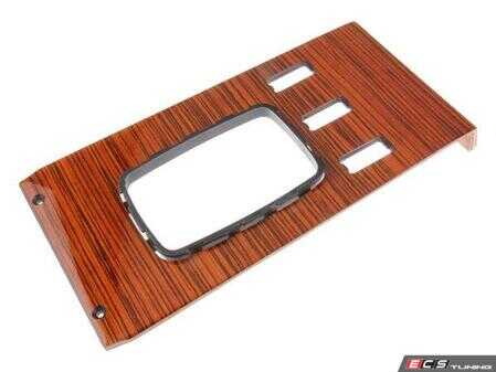 ES#2533599 - WK107ZC4 - Shift Console Cover - Zebrano Wood - URO - Mercedes Benz