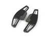 ES#4691096 - 8234-5H-721 - BFI Complete Replacement Shift Paddles - Black Anodized - Red Indicators - Full replacements made from billet aluminum and inlaid with black Alcantara - Black Forest Industries - Volkswagen