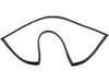 ES#2533807 - 1136700039 - Hard Top Rear Windshield Seal - Seals Rear Windshield To Hard Top - URO - Mercedes Benz
