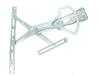 ES#2533386 - 2087200346 - Left Front Window Regulator - Does Not Include Motor - URO - Mercedes Benz