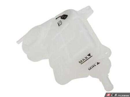 ES#2535177 - 8E0121403A - Coolant Expansion Tank - Replace your cracked or faded expansion tank. - URO - Audi