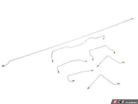 ES#4932630 - 90135560068 - Brake Hydraulic Line Kit - URO - Porsche
