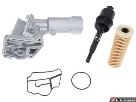ES#5346943 - 2711800710 - Engine Oil Filter Housing - Includes new gasket - URO - Mercedes Benz