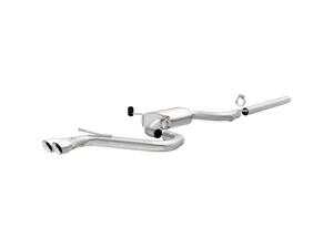 ES#2973576 - 19163 - 2.5" Cat-back Exhaust - For improved sound and performance, featuring 3" dual, polished tips - Magnaflow - Volkswagen