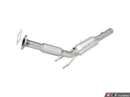 ES#2616747 - 49990 - Downpipe With Catalytic Converter - Stainless steel construction, direct-fit front pipe with gasket - Magnaflow - Volkswagen