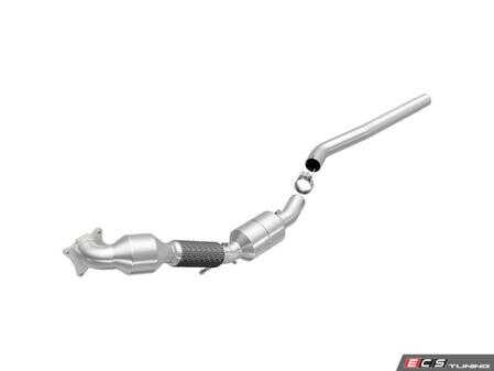 ES#2975224 - 51414 - Downpipe With Catalytic Converter - Direct fit catalytic converter - Magnaflow - Audi Volkswagen