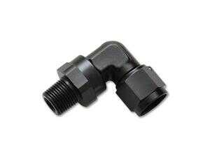 ES#4811167 - 11389 - Vibrant -10AN To 3/8in NPT Female Swivel 90 Degree Adapter Fitting - Vibrant Performance - 