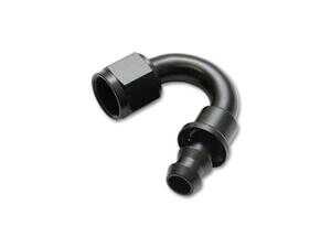 ES#4899919 - 22506 - Vibrant -6AN Push-On 150 Degree Hose End Fitting - Vibrant Performance - 