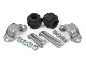 ES#3969926 - 4D0411327GKT5 - Front Sway Bar Installation Kit  - Includes new bushings, brackets and hardware - Assembled By ECS - Audi