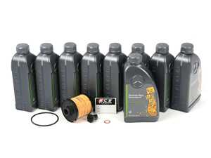 ES#4758754 - 1771805500KT - Genuine Oil Service Kit (5w-30) - Includes Genuine filter and Genuine MB 229.5 Spec oil - Genuine Mercedes Benz - Mercedes Benz
