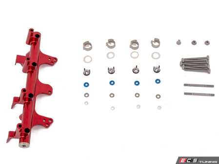 ES#5341141 - 044784la01-02KT - TSI Billet Aluminum Fuel Rail & Installation Kit - Update & upgrade! Includes our exclusive billet aluminum fuel rail and all hardware needed for a comprehensive replacement. - ECS - Audi Volkswagen