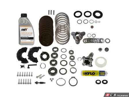 ES#5346977 - RVK0003 - Transfer Case Overhaul Kit - Includes all of the seals, bearings, flanges, fluid, clutch packs, and hardware needed to service your transfer case - Rein - BMW