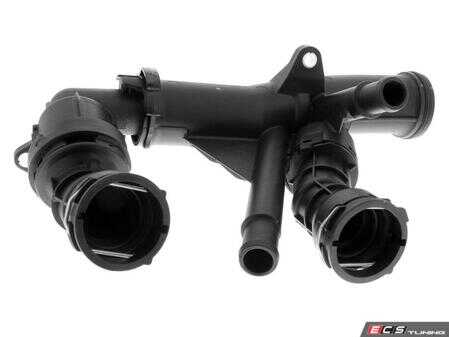 ES#4040587 - 04L121026AE - Thermostat Housing - Regulates flow of coolant according to temperature - Vemo - Audi Volkswagen