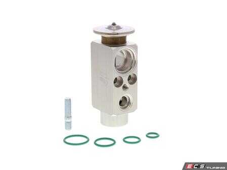 ES#2896341 - 1408300484 - A/C Expansion Valve - Located where the refrigerant lines connect to the evaporator. - Vemo - Mercedes Benz