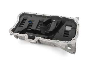 ES#3140182 - 03H103601AK - Oil Pan - With Oil Level Sensor - Stock Replacement - Genuine Volkswagen Audi - Volkswagen