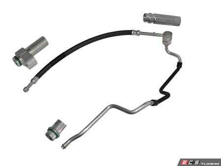 ES#2897285 - 1J1820743AM - low pressure line, air conditioning - Vemo - Volkswagen