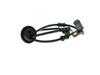 ES#2897436 - 2025402717 - ABS Speed Sensor - Rear Left - Sends Wheel Speed To ABS Control Unit - Vemo - Mercedes Benz