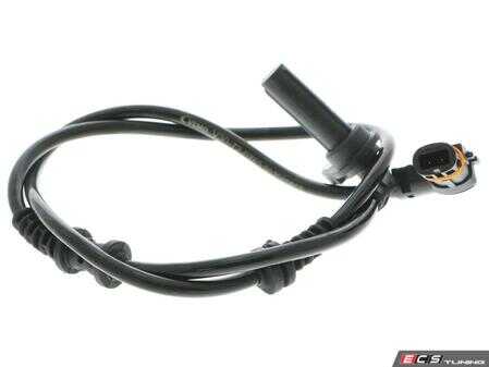 ES#4855159 - 2125400117 - Front ABS Sensor - Left - Front Axle, Left Side - Vemo - Mercedes Benz