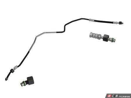 ES#2899164 - 4B1260710 - A/C Hose - Connects the condenser to the evaporator - Front Section only - Vemo - Audi