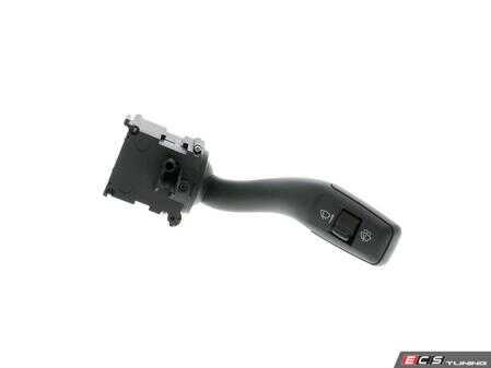 ES#2899189 - 4E0953503D4PK - Windshield Wiper / On-Board Computer Switch - Satin Black - Right side steering column stalk switch - Vemo - Audi