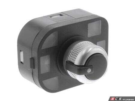 ES#2899217 - 4F0959565A5PR - Power Mirror Switch - Sabre/Chome (Black) - Restore the ability to adjust your exterior mirrors - Vemo - Audi