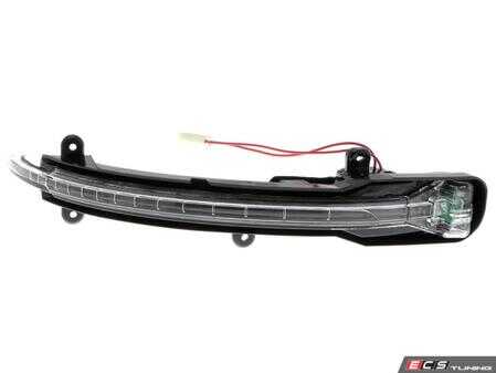ES#3697953 - 4L0949101A - Turn Signal For Mirror Assembly - Left  - Keep your exterior lights illuminated - Vemo - Audi